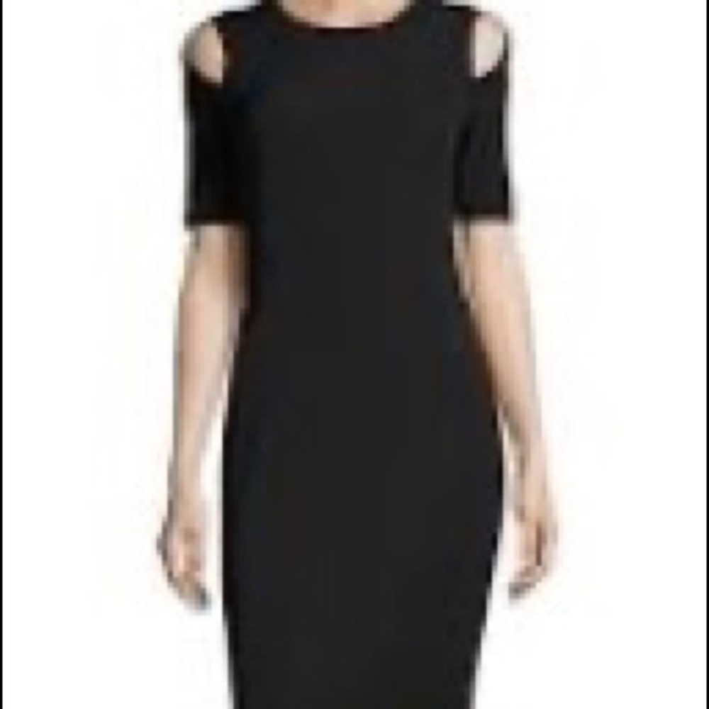 Bailey 44 Black midi dress